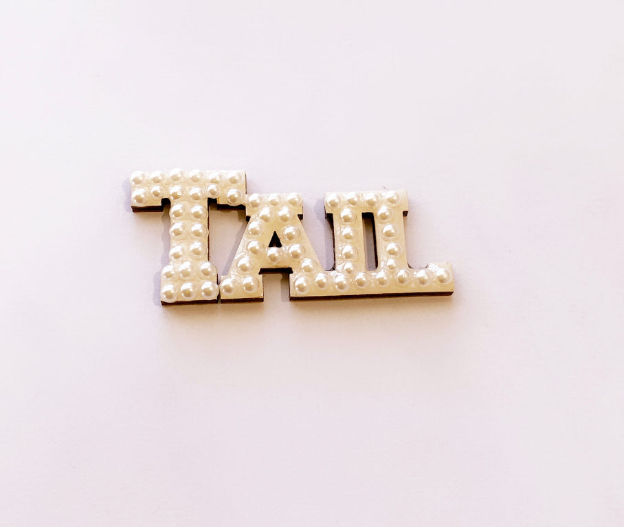 Pearl Ace, Deuce, Tre, Quad, Tail Brooch