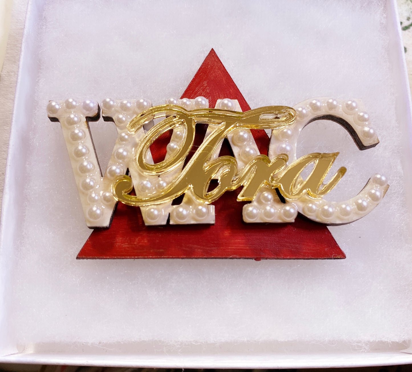 DST Name Chapter Brooch
